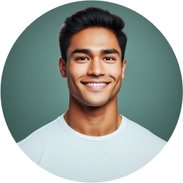 Stock photo of smiling man